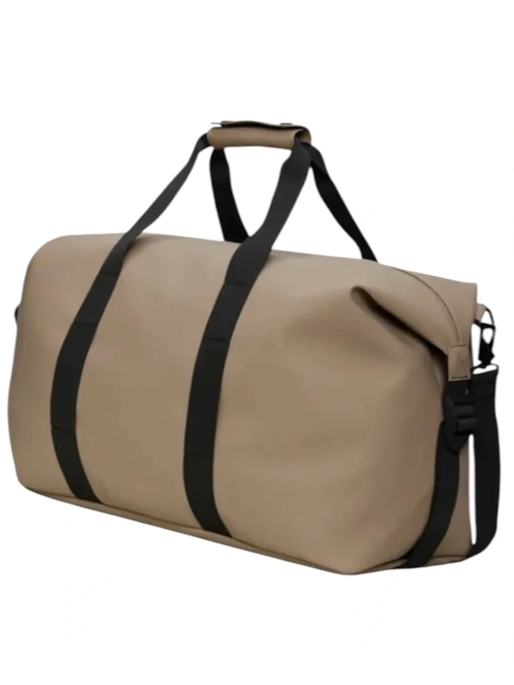 Rains Hilo Weekender Bag with Sand Style 14200 with Black Straps NWT Sealed